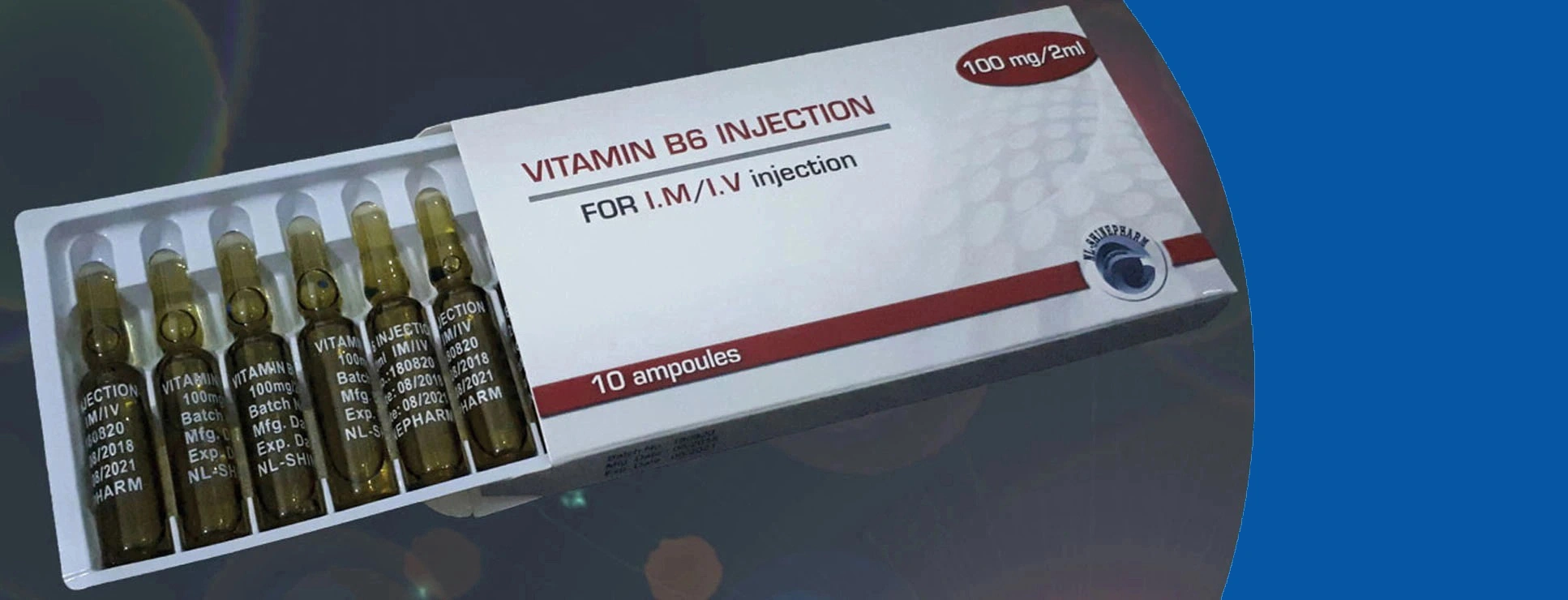 Photo of Vitamin B6 Injections to Libyan market