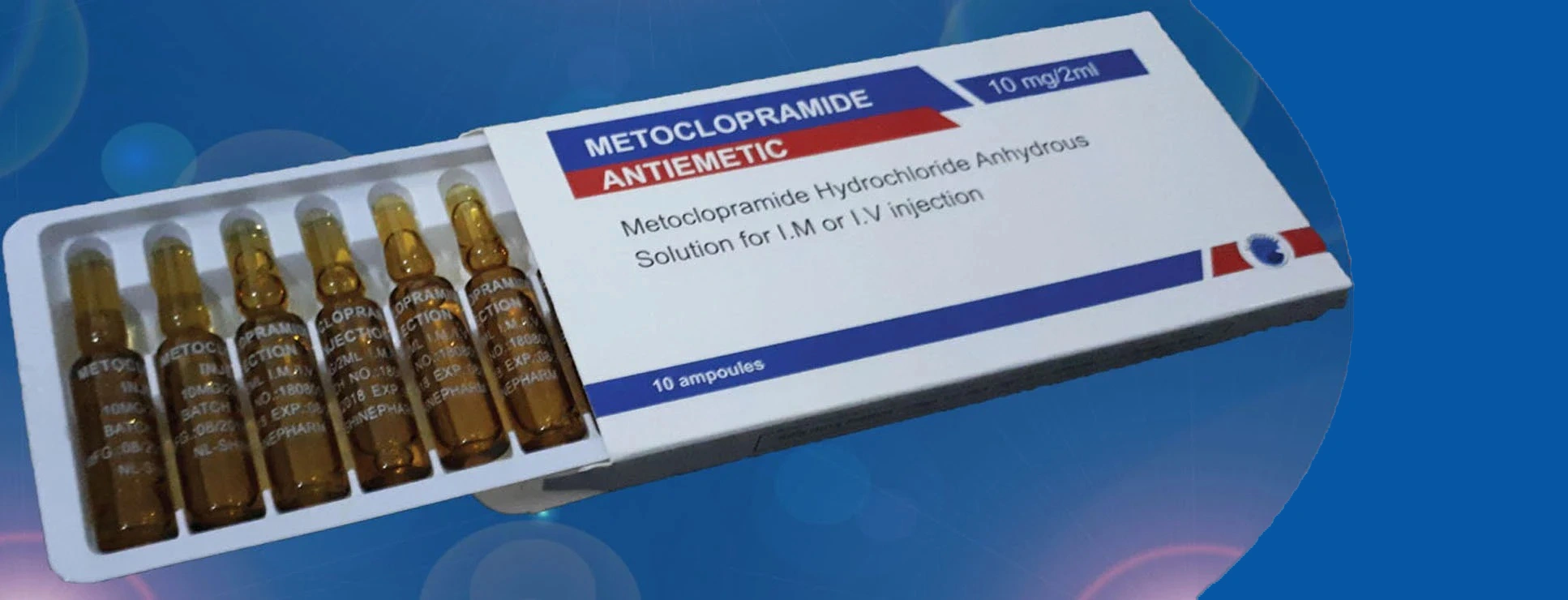 Photo of metoclopramide injection to Libyan market