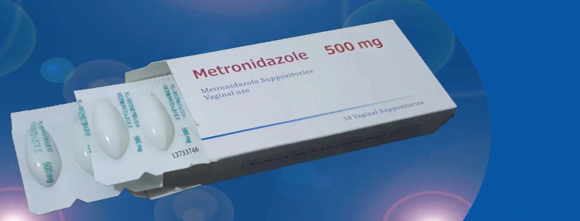 Photo of metronidazole-suppository to Libyan market